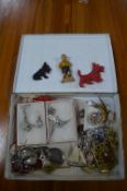Tray Lot of Costume Jewellery