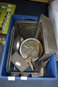 Container of Vintage Baking Ware; Roasting Tins, L