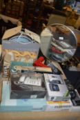 Vintage Electricals; Hairdryers, Mirrors, Headphon