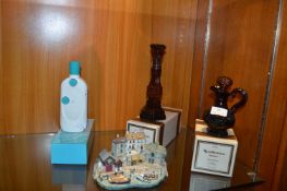 Three Vintage 1970's Avon - SSS Bath Radio, Model Lifeboat for RNLI