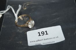 Gold Ring with Stone (Some Faults)