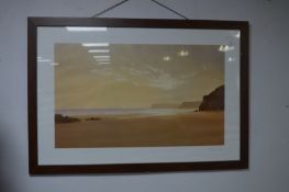 Framed Print of a Seascape