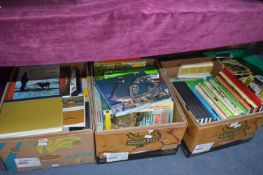 Three Boxes of Books; Wildlife, Gardens, etc.