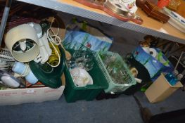 Kitchenware, Glasses, Cleaning Products, etc.