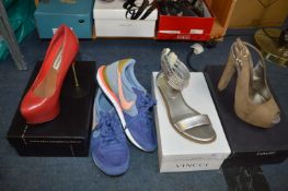 Four Pairs of Ladies Shoes (Assorted Sizes) by Nin