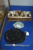 Bead Handbags, Purses and a Ladies Wristwatch