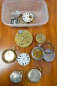 Various Pocket Watch Parts
