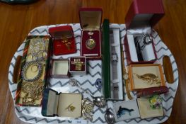 Tray Lot of Costume Jewellery
