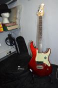 Yamaha Pacifica Electric Guitar with Stand and Cas