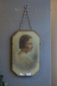 1930's Framed Bevelled Edged Photograph of the Que