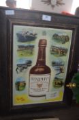 Dunphy's Irish Whiskey Framed Advertisement