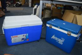 Two Large Coolboxes