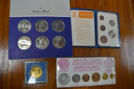 British First Decimal Coins, Mexican Coins, etc.