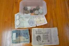 Bank Notes, Coinage, etc.