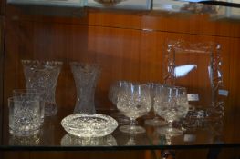 Glass Photograph Frame, Cut Glass Brandy Glasses,