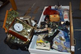 Clocks, Model Motorbikes, etc.