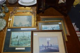 Collection of Framed Prints Including Lowry, etc.