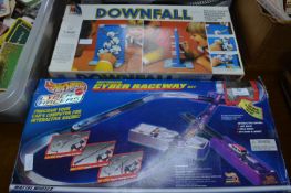 Hot Wheel Cyber Raceway Set and a Game of Downfall
