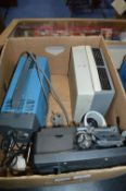 Vintage Projectors, Editing Equipment, etc.