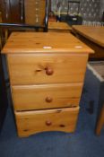 Three Drawer Bedroom Cabinet