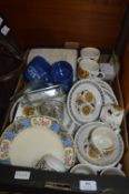 Retro Pottery Part Dinner Set by Cassie Winkle etc