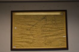 Framed Map - Thurlstone