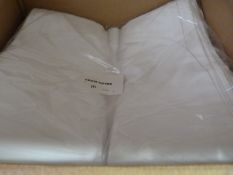 *60 White Polycotton Chair Covers