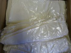 *55 Ivory Polycotton Chair Covers