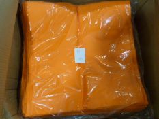 *60 Orange Polycotton Chair Covers