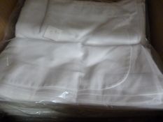 *70 White Polycotton Chair Covers