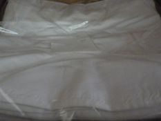 *60 White Polycotton Chair Covers