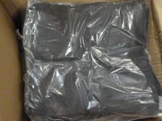 *58 Black Polycotton Chair Covers