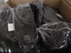 *24 Black Polycotton 108x90