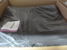 *50 Black Damask Chair Covers