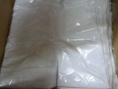 *60 White Polycotton Chair Covers