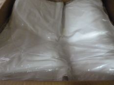 *60 White Polycotton Chair Covers