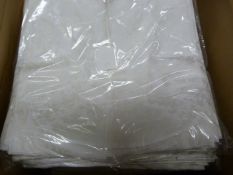 *60 White Brocade Chair Covers