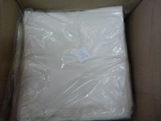 *50 White Polycotton Chair Covers