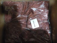 *48 Burgundy Brocade Chair Covers