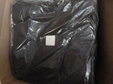 *41 Black Brocade Chair Covers