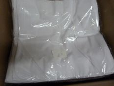 *43 White Polycotton Chair Covers