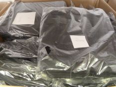 *37 Black Polycotton 90x90