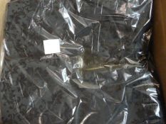 *50 Black Brocade Chair Covers