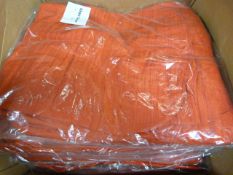 *100 Rosso Crushed Taffeta Chair Covers