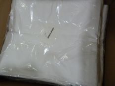 *70 White Polycotton Chair Covers