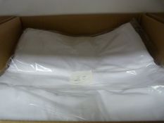 *60 White Polycotton Chair Covers