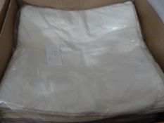 *60 Ivory Polycotton Chair Covers