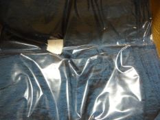 *79 Sea Blue Crushed Taffeta Chair Covers