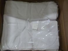 *70 White Polycotton Chair Covers