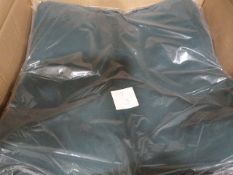 *62 White Crushed Taffeta Chair Covers